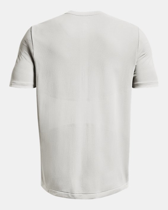 Men's UA RUSH™ Seamless Legacy Short Sleeve, White, pdpMainDesktop image number 5
